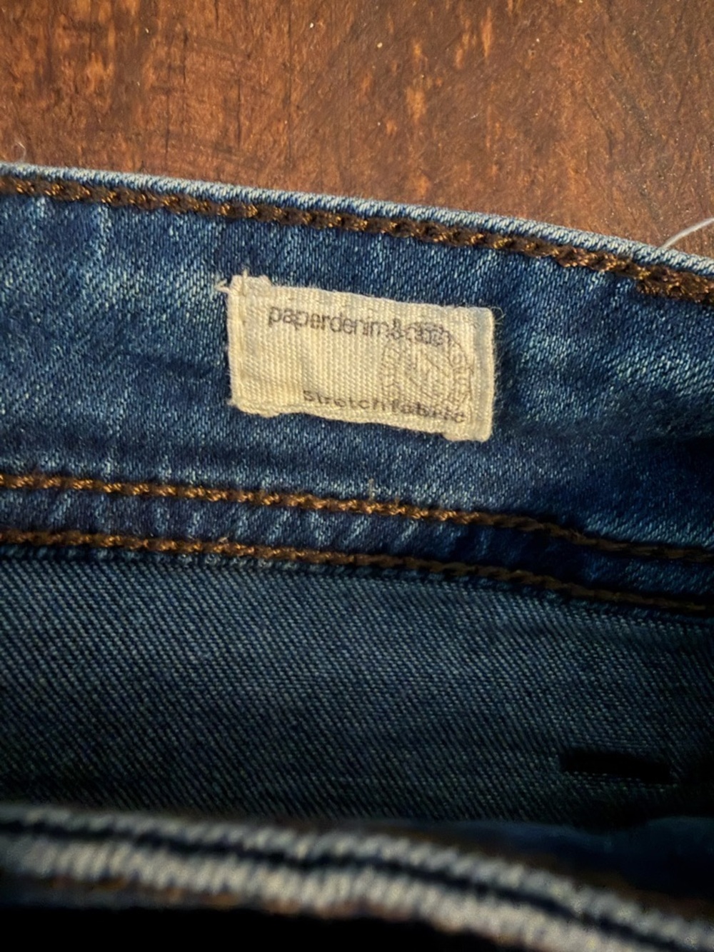 Paper Denim & Cloth Blue Slim Fit Jeans 36x30 - Picture 6 of 9